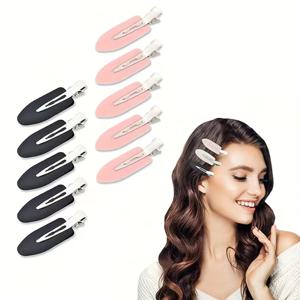 30/120Pcs 여성용 모델, 단색 세련되고 단순하며 귀엽고 달콤한 헤어 클립, 앞머리 및 측면 사용에 적합