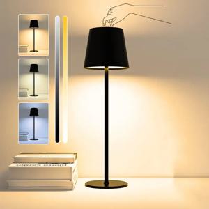 패셔너블한 하이 폴 터치 USB 충전 라이트 LED 삼단계 색온도 거실/침실 장식에 적합