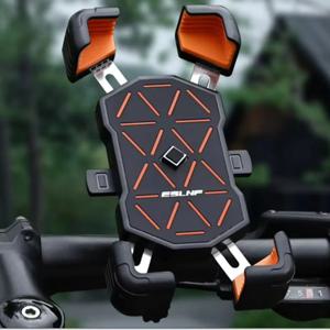 ESLNF 자전거 핸드폰 거치대 유니버설 360 °   자전거 핸드폰 거치대 4.5-7.2인치 휴대폰 스탠드 충격 방지 오토바이 브래킷