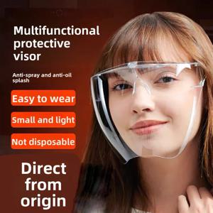 풀페이스형 고화질 투명 김서림 방지 방진 보호 마스크 우주 마스크 방수 고투명 고글