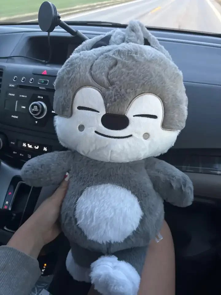 빅 스쿠 카르마 봉제 인형 팬들을 위한 동물 봉제 인형 귀여운 동반자 어린이 및 성인 팬들을 위한 선물 방 장식 선물