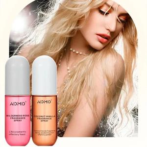 1PCS 2PCS 코코넛 향수 스프레이 – 이중 용도 헤어 & 바디 프레시너, 오래 지속되는 향, 컴팩트하고 여행용으로 적합한 향수 스프레이