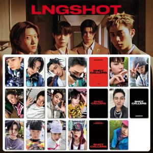 KPOP LNGSHOT 데뷔 앨범 SHOT CALLERS POP 스토어 엽서 루이스 오율 류진 팬 선물 스페셜 에디션 카드, 굿즈