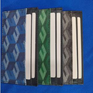 3D 새로운 유행 가죽 카드 클립 다기능 소형 남성과 여성 카드 보호 가방