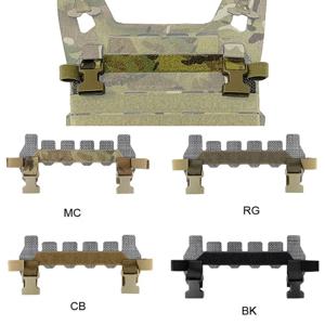 야외 조끼 가슴 변환 보드 CP SPC 야외 조끼 용 Molle 확장 어댑터 플레이트 수입 복합 재료