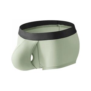 남성용 팬티, 네 모서리 대나무 섬유 총 계란 분리, 섹시한 남성용 팬티, 재미있는 소년 바지, 중산 팬티