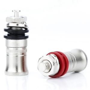 우수한-로듐 도금 스피커 앰프 바인딩 포스트 터미널 바나나 플러그 소켓 출력 커넥터 Hifi 오디오 DIY