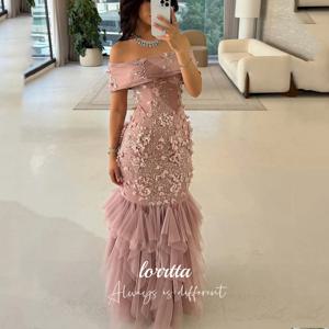 Lorrtta 결혼식을위한 맞춤형 댄스 파티 드레스 파티 드레스 게스트 드레스 특별 행사 저녁을위한 우아한 여성 드레스