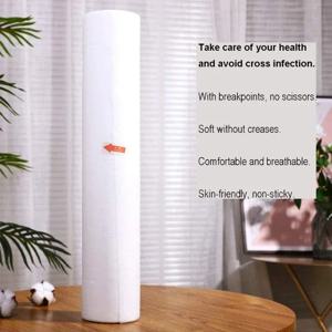 50 Pcs 일회용 스파 마사지 매트리스 시트 살롱 마사지 침대 시트 부직포 헤드레스트 종이 롤 테이블 커버 문신 공급