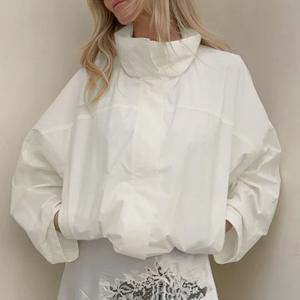 2025 겨울 야외 아노락 재킷 방풍 후드 스트링 스탠드 칼라 루즈핏 방수 파카 코트