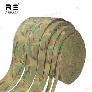 MC 위장 100% 나일론 루프 1/1.5/2/4/6 인치 적외선 반사 테이프 위장 재사용 가능 전술 장비용 재고 있음