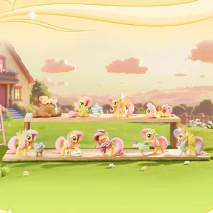 FUNISM 마이 리틀 포니 스위트 다이어리 액션 피규어 블라인드 박스 장난감 만화 인형 플러터쉬 책상 장식 수집 어린이 크리스마스 선물