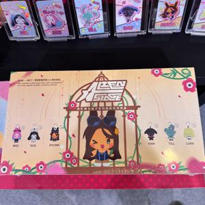 새로운 정품 에일리언 스테이지 래빗 시리즈 비닐 울 블라인드 미스터리 박스 수아 이반 액션 피규어 선물 키링 패션 가방 펜던트 소녀용