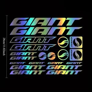 KIT GIANT 접착식 자전거 자동차 스티커, MTB, BDC, 자전거용 플랫 스티커