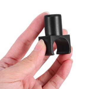 4pcs 시트 가이드 2.2Cm 튜빙 U자형 지지 블록 휠체어 유지 보수용 부드러운 슬라이딩 교체 휠체어