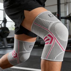 피트니스 러닝 사이클링 무릎 보호대 탄력 나일론 스포츠 압박 무릎 패드 슬리브 (농구, 배구용)