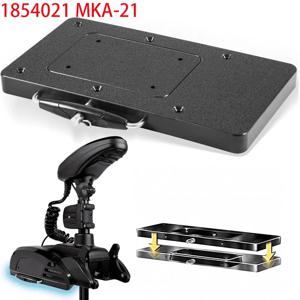 Minn Kota 울테라, 테라바, 파워드라이브 V2 폰툰, 데크 핸드 40 트롤링 모터용 복합 퀵릴리즈 브래킷, 1854021 MKA-21