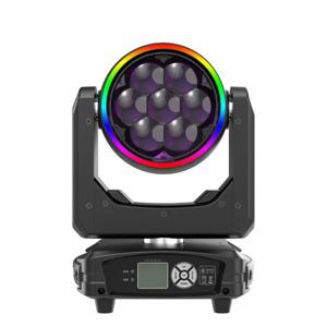 LED 7x40W 큰 꿀벌 눈 이동 헤드 RGBW 4in1 LED 스포트라이트 워시/빔/줌, 전문 DJ/바 조명 디스코 스트로브 무대 조명