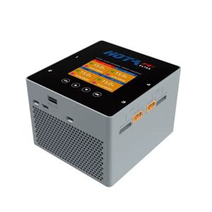 HOTA F6 + 4 채널 250Wx4 15A 쿼드 채널 스마트 충전기 Lipo 배터리 밸런스 충전기 RC FPV Dron 용 USB-A Type-C