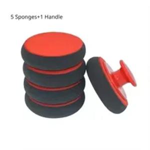 자동차 왁싱 스펀지 왁싱 스펀지 뷰티 심 핸드 왁싱 소형 스펀지 크리스탈 도금 스펀지