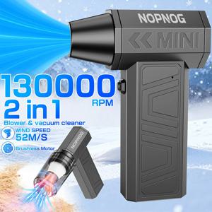 무선 에어 블로워 먼지 제거기 130K RPM 강력한 터보 팬 자동차 진공 청소기 BBQ 캠핑 다용도 도구 인플레이터 펌프 휴대용