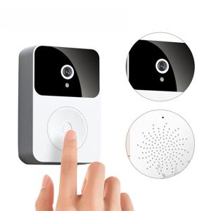 HD 도어벨 야외 도어벨 무선 WiFi 카메라 보안 야간 투시경 비디오 인터콤 음성 변조 홈 모니터 도어폰