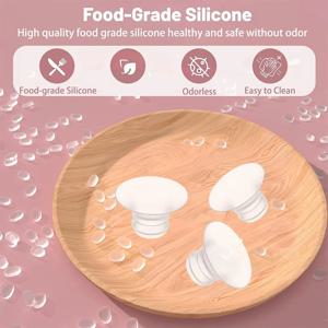 Momcozy Air 1/M9/M6/M5/V1 Pro/S12Pro와 호환되는 4개 플랜지 인서트, 24mm 플랜지/쉴드 펌프가 있는 Spectra/eufy/Medela용