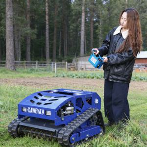 맞춤형 CE 인증 550mm 제조업체에서 저렴한 가격으로 원격 제어 트랙형 스마트 잔디깎이를 판매합니다.