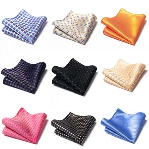 밝은 색상의 스트라이프 기하학 무늬 남성 정장 액세서리 포켓 스퀘어, 남성 정장에 꼭 필요한 액세서리