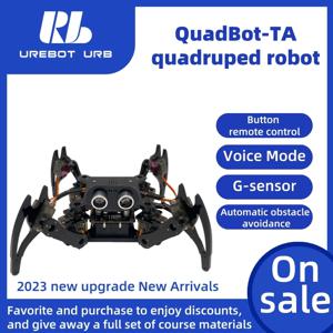 아두이노용 스팀 교육 장난감, 4 중 거미 로봇 키트, 무선 원격 제어, 걷기 크롤링 로봇