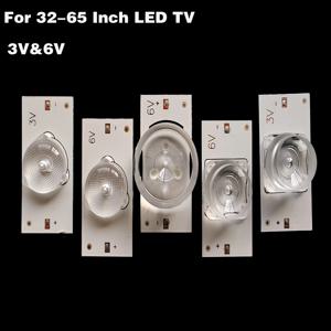 100pcsUniversal LED 백라이트 스트립 6V 3V SMD 램프 구슬 32-65 인치 LED TV 수리에 대 한 광학 Len Fliter 간단한 유지 보수