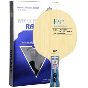 729 블루 ALC 카본 탁구 블레이드 전문 공격형 탁구 블레이드 5+2 루프가 있는 빠른 공격을 위한 외부 ALC