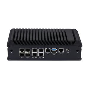 Qotom 미니 PC Q203XXG9-S20 5x 2.5G LAN 4x SFP AES-NI 게이트웨이 홈 라우터 지원 5G