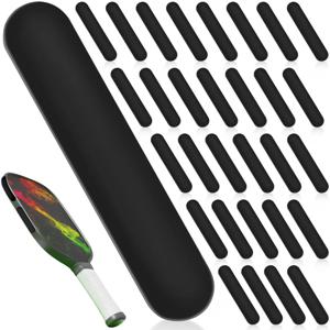 30Pcs Pickleball 리드 테이프 가중 유연한 접착 테이프 바 재사용 가능한 패들 엣지 가드 증가 파워 스윙 속도 Accessorie