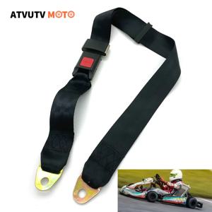범용 2 포인트 1.2M 조정 가능한 안전 벨트 꽉 벨트 50-250CC ATV UTV 4 휠러 먼지 자전거 Roketa Taotao Buyang Kazuma
