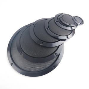 1Pc 2/3/4/5/6.5/8 인치 스피커 네트 커버 고급 자동차 홈 메쉬 인클로저 스피커 플라스틱 프레임 금속 철 와이어 그릴