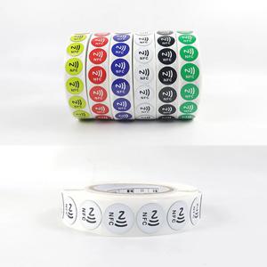 20pcs NFC 스티커 프로토콜 ISO14443A 13.56MHz Ntag 213 개인 자동화 단축키 공유를위한 범용 라벨 RFID 태그