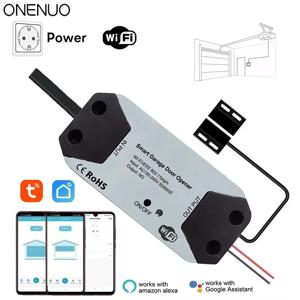 Tuya WiFi 스위치 차고 도어 컨트롤러 스마트 도어 오프너 Alexa Google 홈 스마트 라이프 Tuya APP 제어 허브 필요 없음