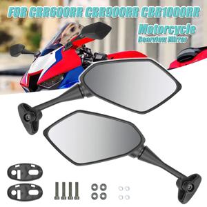 오토바이 백미러 반사판 사이드 미러 오토바이 액세서리 혼다 CBR600 CBR 600 CBR600RR CBR900 CBR1000RR에 적합
