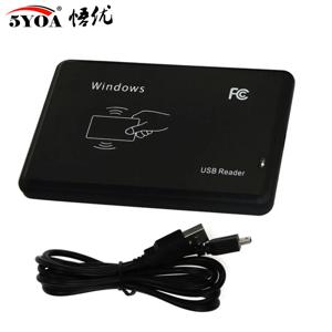 RFID 리더 USB 포트 EM4100 TK4100 125khz ID IC 13.56mhz S50 S70 비접촉식 카드 지지대 윈도우 리눅스