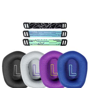 Logitech G733 G 733 이어 패드 스폰지 소프트 폼 쿠션 교체 헤드폰 액세서리 용 이어폰 이어 패드