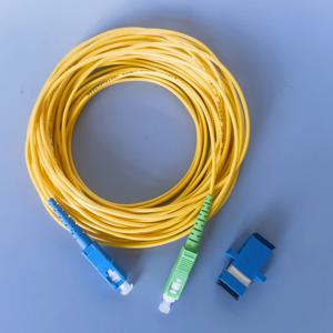 광 패치 코드 케이블 SC/APC-SC/UPC 변환기 패치 코드 광섬유 연장 케이블 3.0mm 1M/2M/3M/5M/10M(2.0mm)/15M