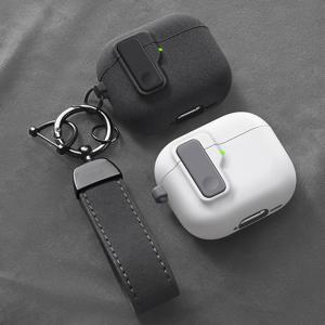 에어팟 4 보호 케이스 럭셔리 이어폰 커버 케이스 애플 에어팟프로 2 3 1/2 에어팟 프로 충격 방지 후크 포함 ﻿