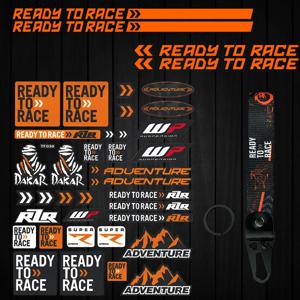 반사 오토바이 액세서리 KTM Duke 용 데칼 연료 탱크 스티커 200 250 390 790 1250 1290 Super Adventure Ready To Race
