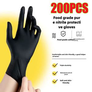 10-100PCS 라텍스 장갑 일회용 고무 장갑 홈 주방 요리 도구 문신 세척 자동차 가정용 청소 작업 장갑