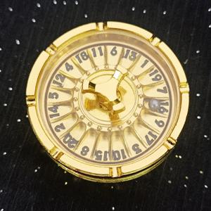 던전 앤 드래곤용 D&D 금속 핑거팁 자이로 룰렛 주사위, 스피너 금속 주사위, 선물 테이블 게임용 회전 룰렛 주사위