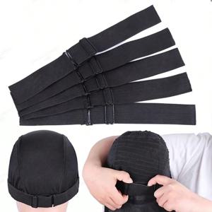 가발에 대 한 2-20PCS 탄성 밴드 Ajustable 높은 탄성 바느질 탄성 리본 가발 모자 만들기위한 3Cm 와이드 가발 탄성 밴드