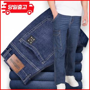 Black Eagle (블랙이글) 데님 팬츠 남자 카고 청바지 스트레이트핏 (정품)