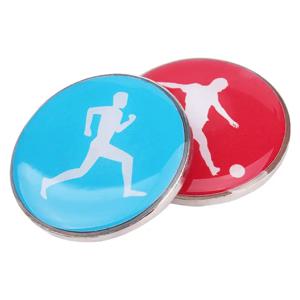 심판 사이드 토스 코인 더블 페이스 스포츠 축구 패턴 축구 배구 플립 코인 기념품 어린이 성인을위한 선물