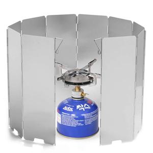 8/10/12/16 플레이트 가스 스토브 바람 방패 야외 캠핑 피크닉 요리 버너 방풍 스크린 알루미늄 합금 바람 스크린